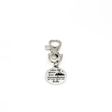 Motivating Gift, When Life Gives You Mountains, Get Your Boots And Hike Charm, Encouragement Gift, Motivating Quote, Encouraging Quote