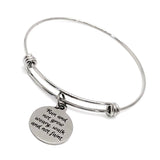 Scripture Gift, Run And Not Grow Weary, Walk And Not Faint Bracelet, Isaiah 40 31, Christian Charm, Faith Gift, Scripture Quote, Bible Verse