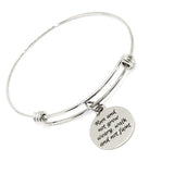 Scripture Gift, Run And Not Grow Weary, Walk And Not Faint Bracelet, Isaiah 40 31, Christian Charm, Faith Gift, Scripture Quote, Bible Verse