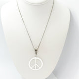 Peace Jewelry, Peace Symbol Necklace, Gift For Her, Peace Gifts, Peace Symbol, Peace Pendant