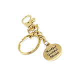 Thankful Grateful Blessed Keychain, Thankful For You, Clip On Keychain, Keychain Gift, Positivity Gift, Positive Mindset, Focus On Positive