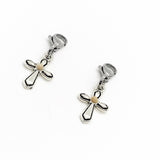 Clip On Charm, Mask Chain Charms, Mustard Seed Cross, Matthew 17 20 Charm, Mustard Seed Faith Gift, Christian Gift, Single Charm or Set