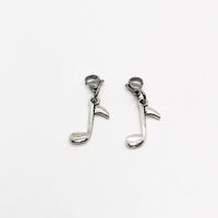Clip On Charm, Mask Chain Charms, Music Note Charms, Band Member Gift, Musician Gifts, Music Lover Gifts, Single Charm or Set
