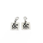 Clip On Charm, Mask Chain Charms, And Life Goes On Mask Charm, Positivity Gift, Encouragement Gift, Single Charm or Set of Charms