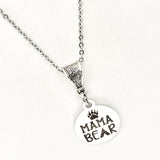 Mama Gift, Mama Bear Necklace, Gift For Mom, New Mom Gift, Wife Jewelry, Mothers Day Gift, Mom Birthday Gift, Gift for Her