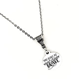 Wife Gift, You Make Me Brave Necklace, Love Gift, Daughter Gift, Gift For Her, Encourager Gift, Mom Gift, Gift For Mom, Wife Jewelry Gift