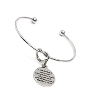 Scripture Gifts, Love The Lord Your God With All Your Heart, All Your Soul, And All Your Mind Bracelet, Matthew 22 17, Charm Bracelet, C785