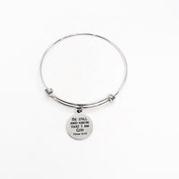 Scripture Gift, Be Still And Know That I Am God Bracelet, Psalm 46 10 Charm, Charm Bangle, Scripture Quote, Daughter Gift, Faith Gift