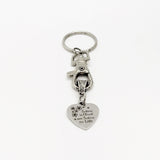 Christian Gift, Sisters In Christ Are Sisters For Life Keychain, Christian Woman Keychain, Bible Study Group, Faith Gift, C309