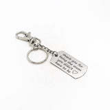 Stepmom Gift, Bonus Mom Gift, Thank You For Being The Mom You Didn’t Have To Be Keychain, Clip On Keychain, Gift For Her, Stepmother Gift