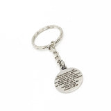 Scripture Gift, Nothing Separates Us From The Love Of God Keychain, Romans 8 38 and 39, Scripture Quote, Christian Gift, Baptism Gift