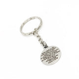 Scripture Gift, Nothing Separates Us From The Love Of God Keychain, Romans 8 38 and 39, Scripture Quote, Christian Gift, Baptism Gift