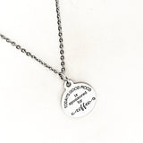 Coffee Lover Gift, Today’s Good Mood Sponsored By Coffee Necklace, Coffee Jewelry, Coffee Gifts, Coffee Lover Christmas, Coffee Box Gift