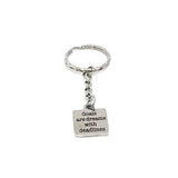 Affirmation Gifts, Goals Are Dreams With Deadlines Keychain, Goal Gifts, Entrepreneur Gifts, Sports Dreams, Motivation Gifts,