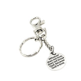Love Gift, Whoever Does Not Love Does Not Know God Keychain, God Is Love Keychain, Christian Gift, Faith Gift, Christian Keychain