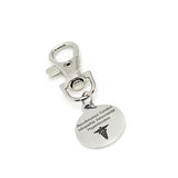 Medical Charm, Pseudotumor Cerebri Idiopatathic Intercranial Hypertension Charm, Clip On Charm, Medical Notification, Medical Awareness