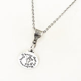 Scripture Gift, I Know That My Redeemer Lives Necklace, Job 19 25 Jewelry, Scripture Quote, Christian Gift, Christian Scripture, Bible Verse