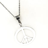 Peace Jewelry, Peace Symbol Necklace, Gift For Her, Peace Gifts, Peace Symbol, Peace Pendant