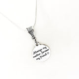 Mom Gift, Always My Mother, Forever My Friend Necklace, Mom Jewelry, Mom Necklace, Mom Christmas, Mothers Day Gift, Gift For Mom