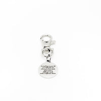 Motivation Gift, Make A Different Choice Clip On Charm, Life Choices Gift, Starting Over Gift, Divorce Gift, Recovery Gift, New Beginnings