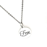 Affirmation Jewelry, Free Necklace, Free Pendant, Affirmation Gifts, Divorce Gift, Motivation Gift, Encouragement Gift, Salvation Gift