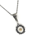 Mustard Seed Necklace, Oval Mustard Seed Pendant, Matthew 17 20, Christian Necklace, Faith Necklace, Mustard Seed Gift, Mustard Seed Faith