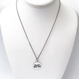 Dad Gift, World’s Best Dad Necklace, Gift For Dad, Dad Pregnancy Announcement, Gift For Husband, Gift From Kids, New Dad Gift, Gift For Him