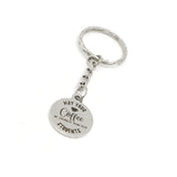 Teacher Gift, May Your Coffee Be Stronger Than Your Students Keychain, Teacher Christmas, Teacher Quotes, Teacher Coffee Lover