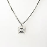 Motivation Gift, Dreams Are Goals With Deadlines Necklace, Motivating Quote, Dream Big, Motivating Gift, Encouragement Gift, Sports Gift