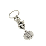 Motivating Gift, Good Things Come To Those Who Hustle Make It Happen Keychain, Direct Sales Team Gift, Downline Gifts, Sports Gift, C795