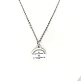 Coffee Lover Gift, Today’s Good Mood Sponsored By Coffee Necklace, Coffee Jewelry, Coffee Gifts, Coffee Lover Christmas, Coffee Box Gift