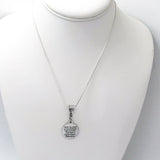 Scripture Gift, When My Heart Is Overwhelmed Lead Me To The Rock That Is Higher Than I Necklace, Psalm 61 2, Scripture Jewelry Gift