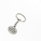 Alzheimer Caregiver Gift, I Will Remember For You Keychain, Alzheimer Partner Gift, Dementia Gift, Dementia Caregiver, Memory Loss Gift