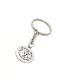 Scripture Gift, I Know That My Redeemer Lives Keychain, Job 19 25, Christian Gift, Baptism Gift, Faith Gift, Bible Verse Quote, Scripture