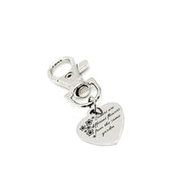 Sister Gift, Sisters Are Different Flowers From The Same Garden Charm, Clip On Charm, Bag Charm, Purse Charm, Sister Quote, Sister Love