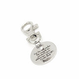 Protection Gift, For He Will Order His Angels To Protect You Wherever You Go Clip On Charm, Psalm 91 11, Daughter Gift, Son Gift