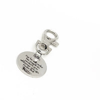 Protection Gift, For He Will Order His Angels To Protect You Wherever You Go Clip On Charm, Psalm 91 11, Daughter Gift, Son Gift