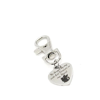 Cat Memorial, No Longer By My Side But Forever In My Heart Keychain Charm, Cat Loss Gift, Cat Mom Gift, Back Pack Charm, Cat Loss Memorial