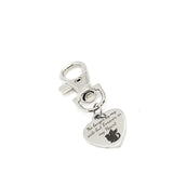 Cat Memorial, No Longer By My Side But Forever In My Heart Keychain Charm, Cat Loss Gift, Cat Mom Gift, Back Pack Charm, Cat Loss Memorial
