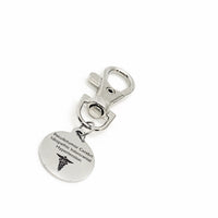 Medical Charm, Pseudotumor Cerebri Idiopatathic Intercranial Hypertension Charm, Clip On Charm, Medical Notification, Medical Awareness