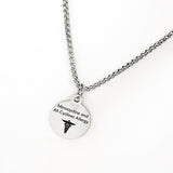 Medical Condition Necklace, Minocycline And All Cyclones Allergy Necklace, Allergic Notification, Medical Notification, Medicine Allergy