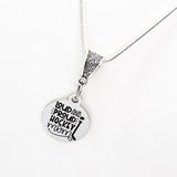 Hockey Mom Gift, Loud And Proud Hockey Mom Necklace, Hockey Mom Necklace, Hockey Mom Jewelry, Gift For Mom, Mom Christmas Gift, Gift For Her
