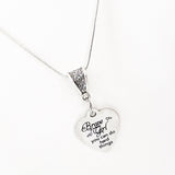 Motivating Gift, Brave Girl You Can Do Hard Things Necklace, Daughter Gift, Granddaughter Gift, Gift For Her, Encouragement Gift