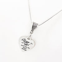 Motivating Gift, Brave Girl You Can Do Hard Things Necklace, Daughter Gift, Granddaughter Gift, Gift For Her, Encouragement Gift