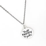Nanny Gift, Best Nanny Ever Necklace, Nanny Present, Nanny Christmas, Gift For Nanny, Nanny Thank You, Thank You Gift, Gift For Her