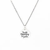 Nanny Gift, Best Nanny Ever Necklace, Nanny Present, Nanny Christmas, Gift For Nanny, Nanny Thank You, Thank You Gift, Gift For Her
