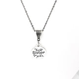 Sister Gift, Best Sister Ever Necklace, Sister Jewelry, Sister Christmas, Gift For Her, Sorority Sister Gift, Gift For Sister, Sister Charm