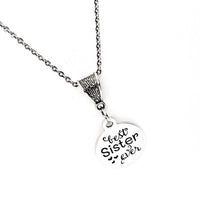 Sister Gift, Best Sister Ever Necklace, Sister Jewelry, Sister Christmas, Gift For Her, Sorority Sister Gift, Gift For Sister, Sister Charm