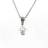 Frontline Worker, First Drink the Coffee Then Save The Lives Necklace, Nurse Gift, Doctor Gift, Life Saver Gift, Nurse Graduation Gift