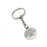Football Player Gift, You Have Three Choices In Life, Give In, Give Up, Give It All You’ve Got Keychain, Football Keychain, Gift For Him